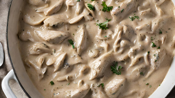 Go Carnivore Recipe | Carnivore Chicken Stroganoff